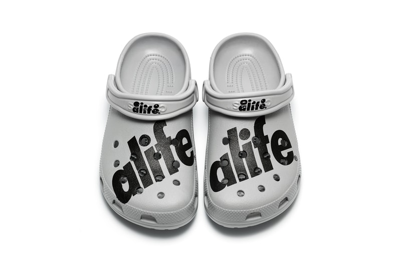 Alife crocs art sport classic athletic sock collaboration jibbitz new york landmarks june 14 2018 rebranding rivington club mule shoe sandal release date info drop closer look official clog