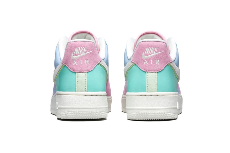 Nike Air Force 1 Low QS Easter release info Ice Blue Sail Hyper Turq Barely Volt sneakers