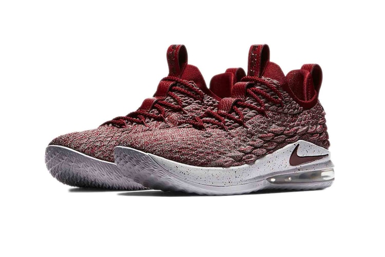 Nike LeBron 15 Low "Team Red" Honors the Cleveland Cavaliers