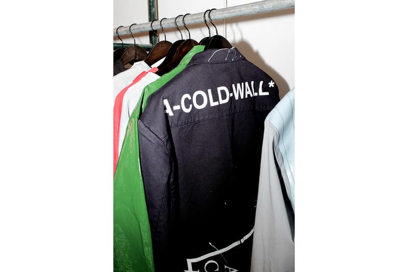 A-COLD-WALL*'s Exhibit H.Lorenzo pop-ups samuel ross andrew harper Phase One – Archive Book launch