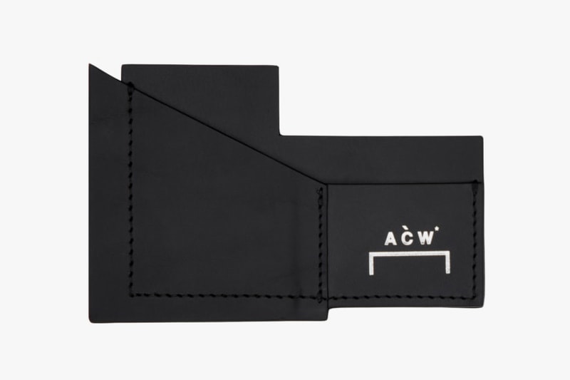 A COLD WALL 2018 Accessories may release date info drop Release STORM RESISTANT HAT LEATHER EMBOSSED CARDHOLDER EMBROIDERED SINGULAR TONE BELT TRI-POCKET CANVAS HOLSTER