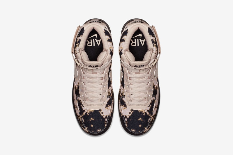 Nike Air Force 1 High Acid-Wash Sneakers streetwear