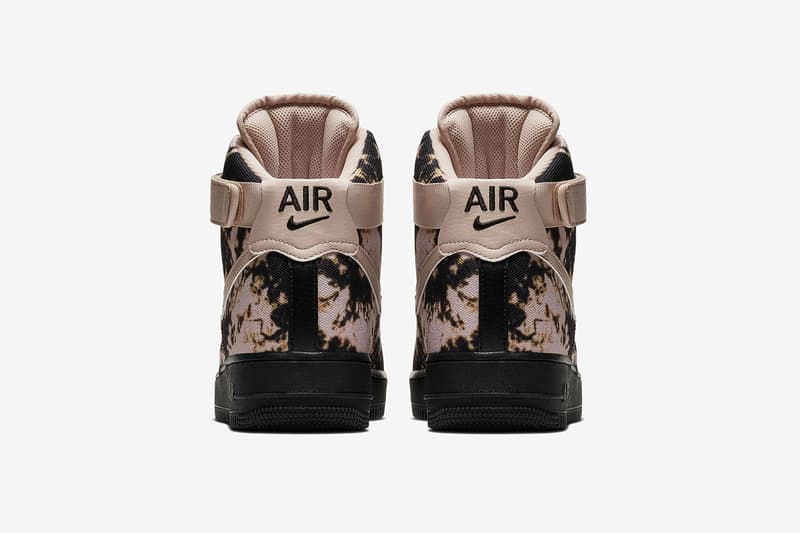 Nike Air Force 1 High Acid-Wash Sneakers streetwear