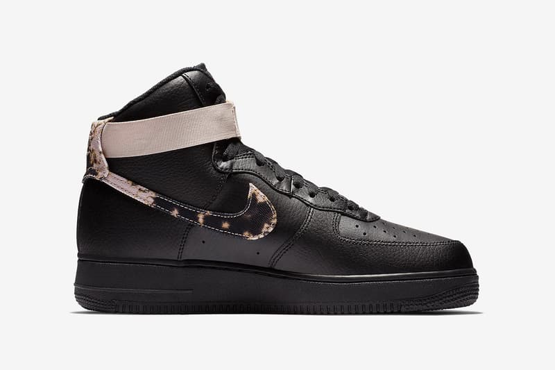 Nike Air Force 1 High Acid-Wash Sneakers streetwear