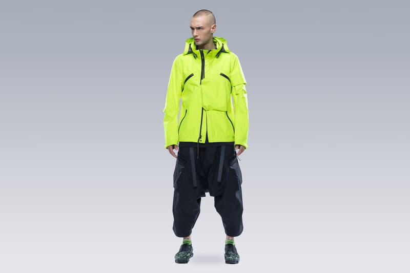 ACRONYM Spring Summer 2018 Jackets Release Date Info Drops J1A GTPL J1A GTV J66 GT J66 GTV Black Olive Hi Vis Yellow Outwerwear Techwear