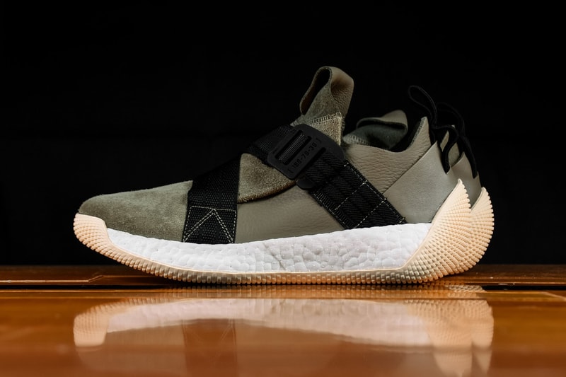 adidas Harden LS 2 Buckle release info sneakers footwear lifestyle olive black boost
