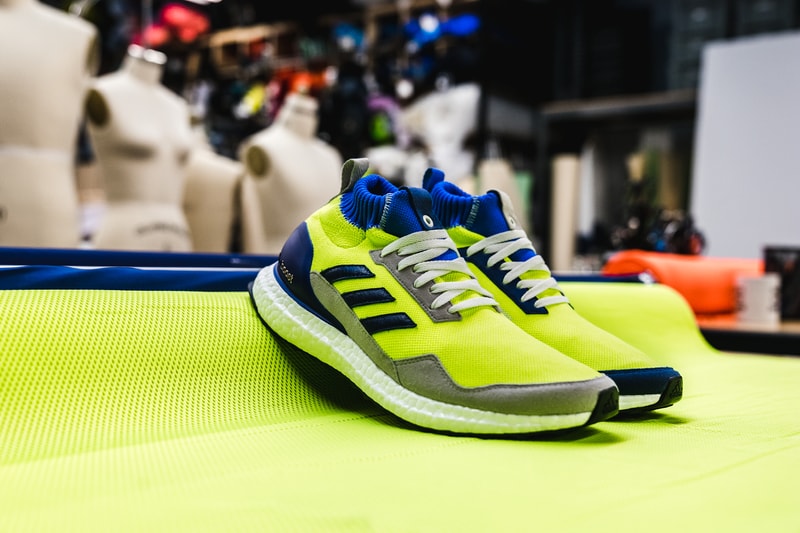 adidas Consortium UltraBOOST Mid Prototype proto midproto Release Info blue green grey gray volt neon navy white information date
