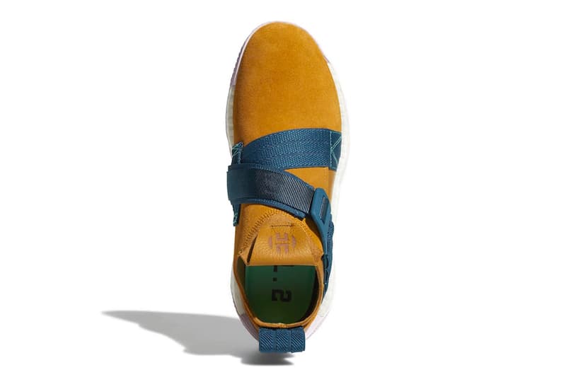 adidas Harden LS 2 Buckle black white tan blue release info sneakers footwear james harden
