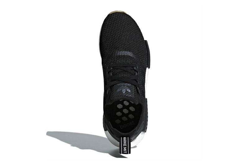 adidas NMD R1 Gum Sole Pack black grey white release info sneakers footwear