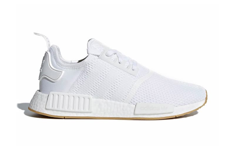 adidas NMD R1 Gum Sole Pack black grey white release info sneakers footwear