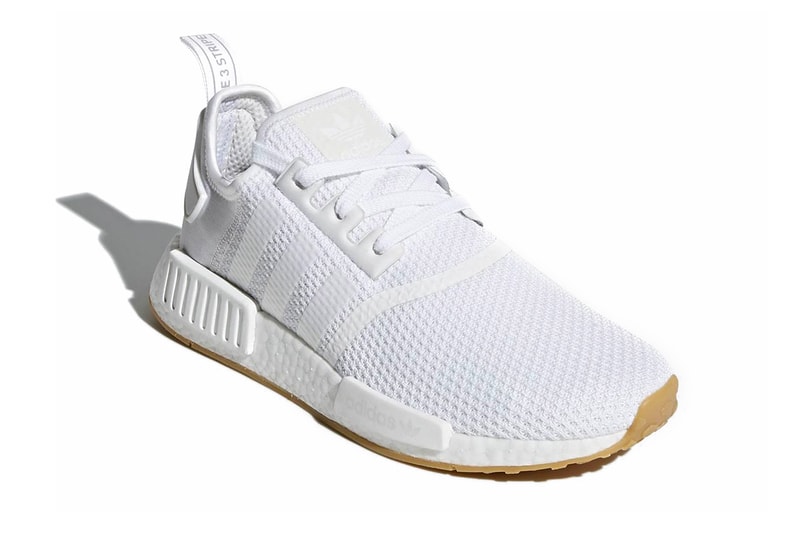 adidas NMD R1 Gum Sole Pack black grey white release info sneakers footwear