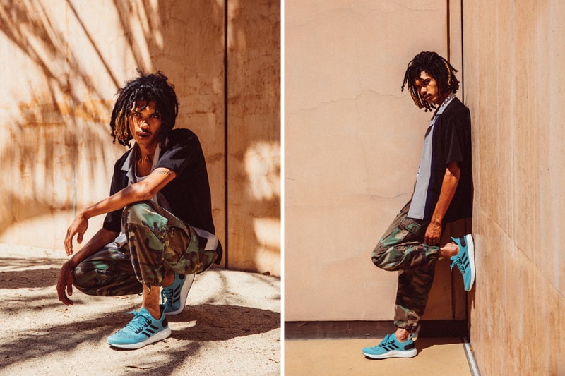 adidas Parley x SPEEDFACTORY AM4LA Release Info sneakers ocean la footwear running sports plastic pollution pollutants yarn boost
