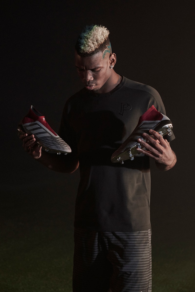 Paul Pogba adidas Season 3 Collection 2018 Release Date Info Manchester United Soccer Football Predator 18+ Control Boots Cleats Information Apparel Details