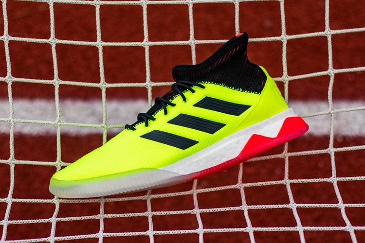 adidas Predator Tango 18.1 Drops in Explosive "Solar Yellow"