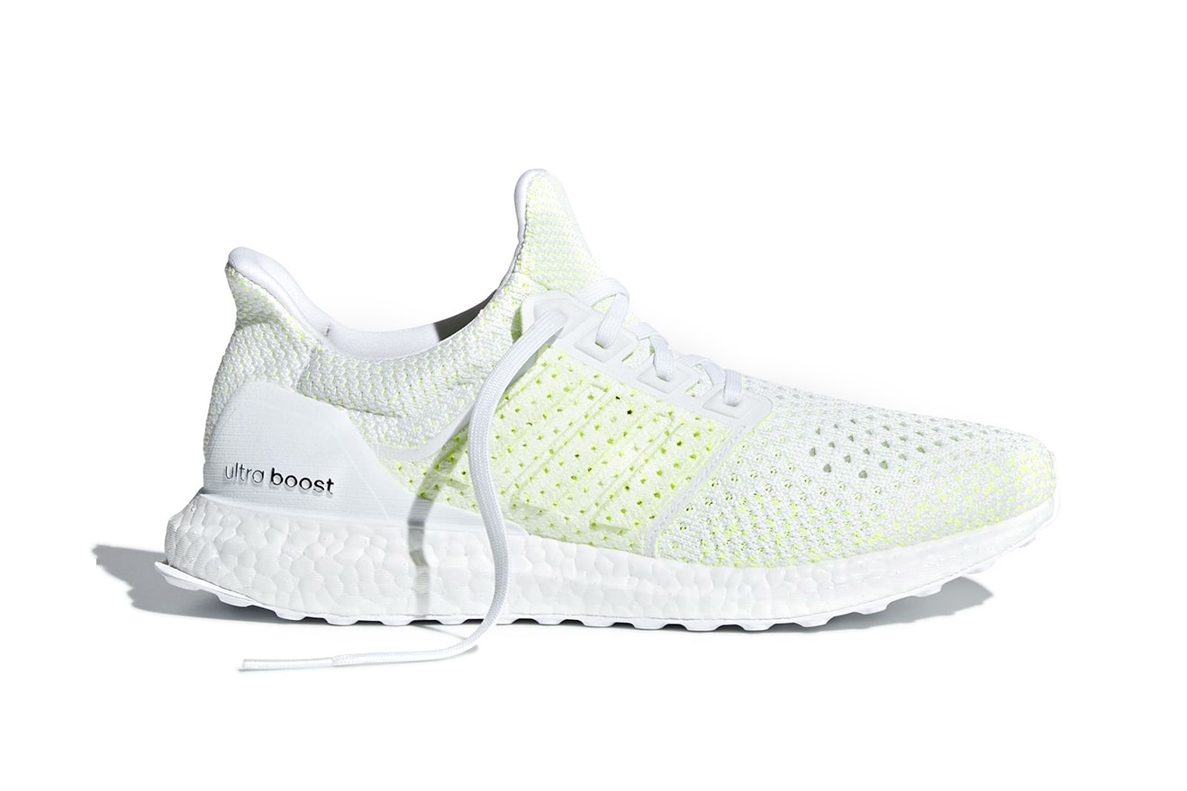 adidas UltraBOOST Clima Solar Yellow white release info sneakers footwear running