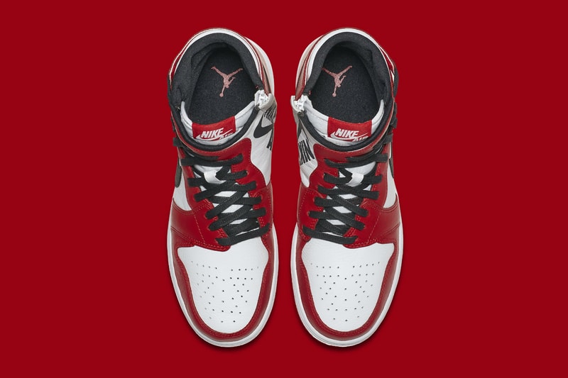 Nike Air Jordan 1 Rebel "Chicago" Release Date Twisted Laces High Top Black Red White