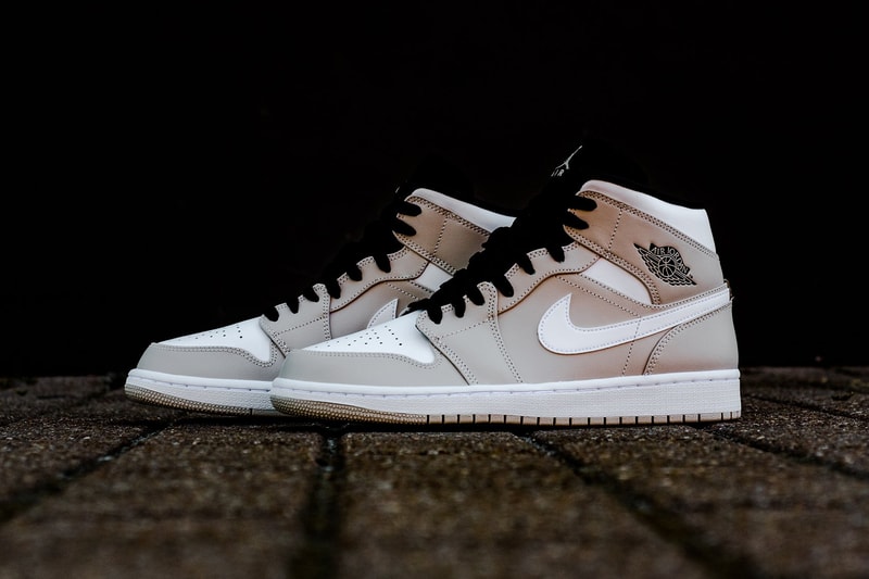 Air Jordan 1 Mid Desert Sand White Black 554724 047 may 2018 release date info drop politics