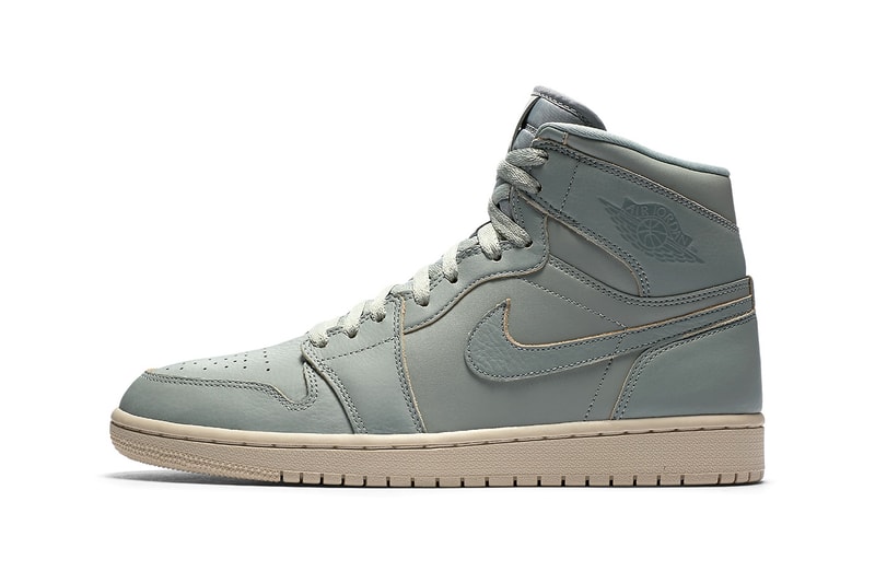 Air Jordan 1 Retro High "Desert Sand" colorway release date drop info sneakers footwear black platinum white green mica