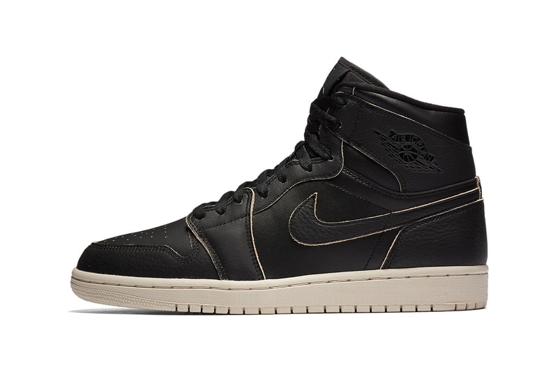 Air Jordan 1 Retro High "Desert Sand" colorway release date drop info sneakers footwear black platinum white green mica