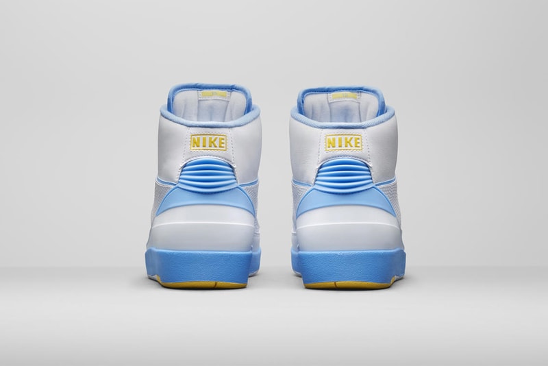 Air Jordan 2 Melo White Varsity Maize University Blue release date carmelo anthony footwear jordan brand june 2018