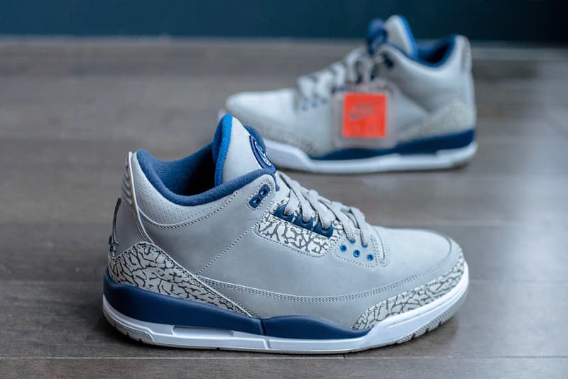 Air Jordan 3 Georgetown Hoyas PE Detailed Look