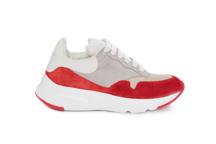 Alexander McQueen Runner Nike Air Max 1 Red Blue Sneakers Runners