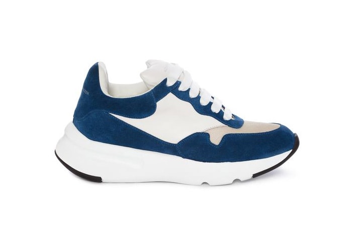 Alexander McQueen Runner Nike Air Max 1 Red Blue Sneakers Runners