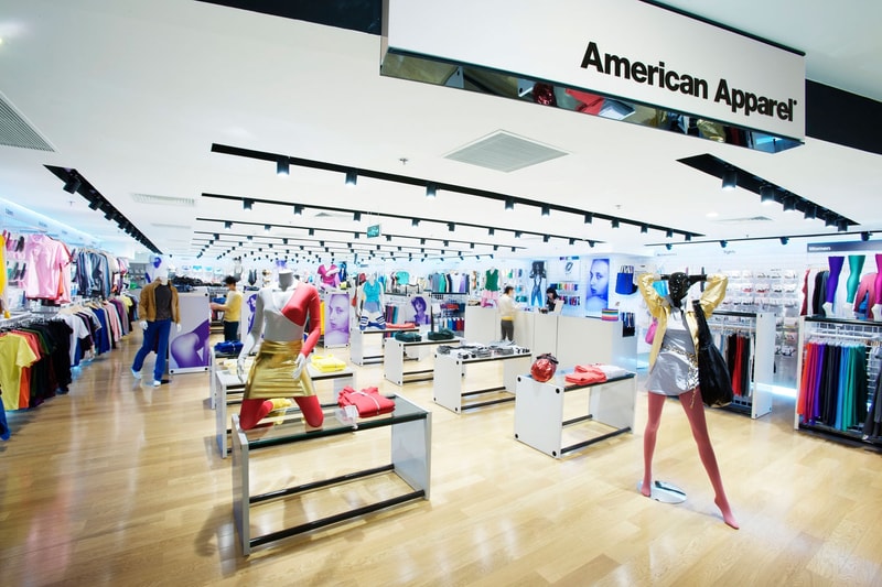 American Apparel Relaunch Flagship Store Space Location L.A. Los Angeles Melrose Avenue Gildan Physical Shop