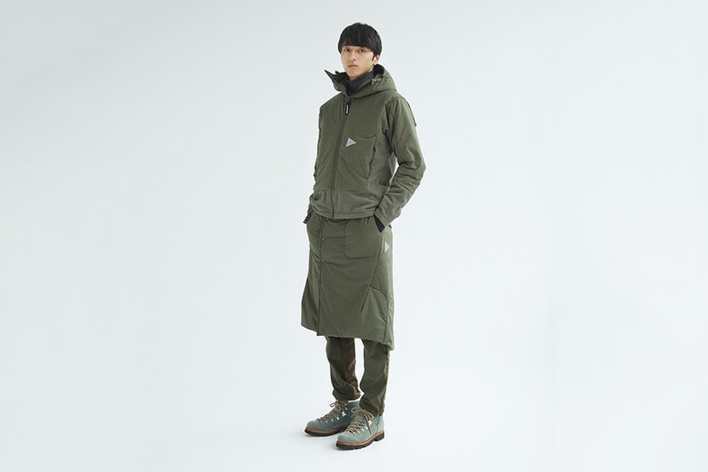 and wander Fall Winter 2018 Lookbook collection release date info drop japan hiking poncho mountain parka trek mt