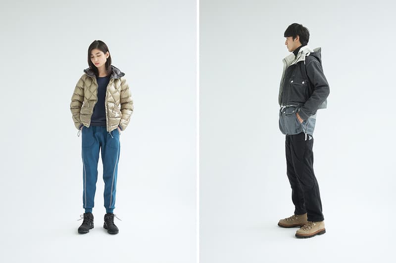 and wander Fall Winter 2018 Lookbook collection release date info drop japan hiking poncho mountain parka trek mt