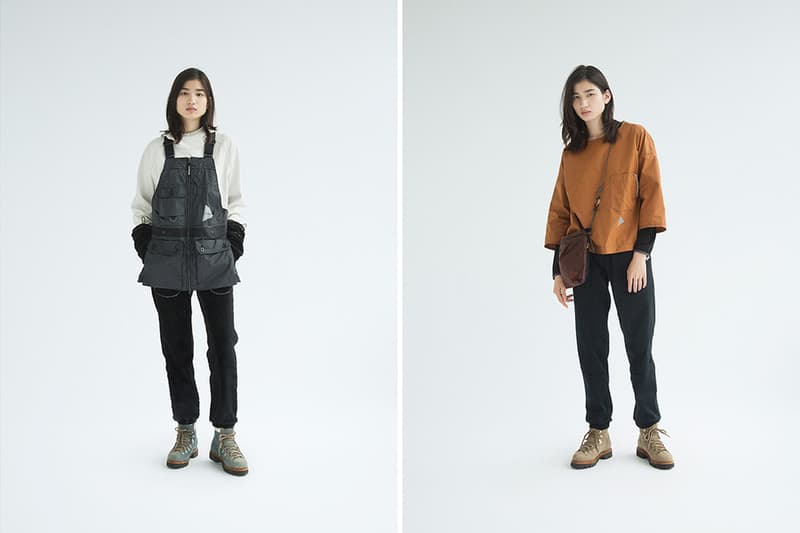 and wander Fall Winter 2018 Lookbook collection release date info drop japan hiking poncho mountain parka trek mt