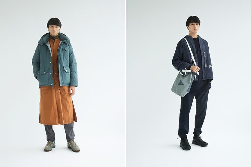 and wander Fall Winter 2018 Lookbook collection release date info drop japan hiking poncho mountain parka trek mt