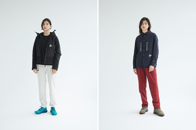 and wander Fall Winter 2018 Lookbook collection release date info drop japan hiking poncho mountain parka trek mt