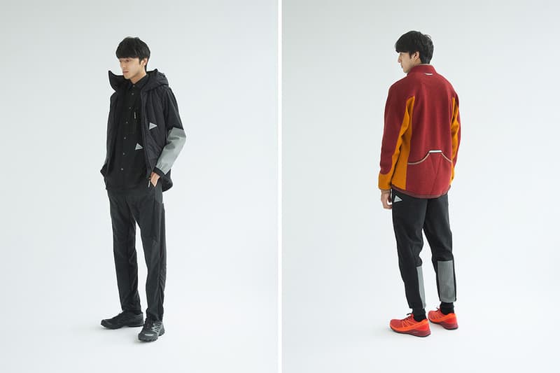 and wander Fall Winter 2018 Lookbook collection release date info drop japan hiking poncho mountain parka trek mt