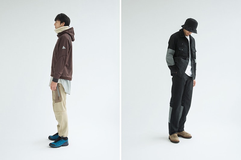 and wander Fall Winter 2018 Lookbook collection release date info drop japan hiking poncho mountain parka trek mt