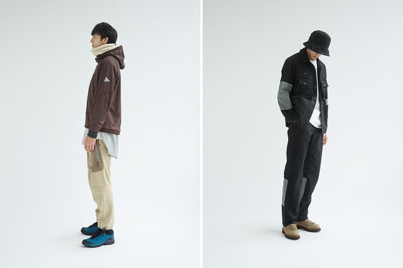 and wander Fall Winter 2018 Lookbook collection release date info drop japan hiking poncho mountain parka trek mt