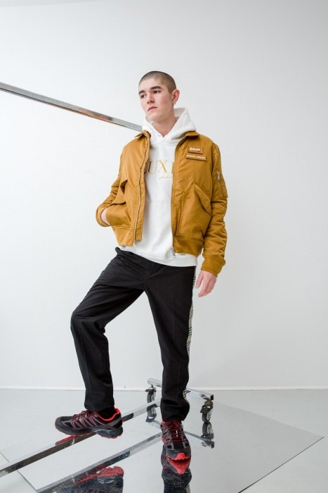 Andrea Crews Schott NYC Collaboration release date info drop