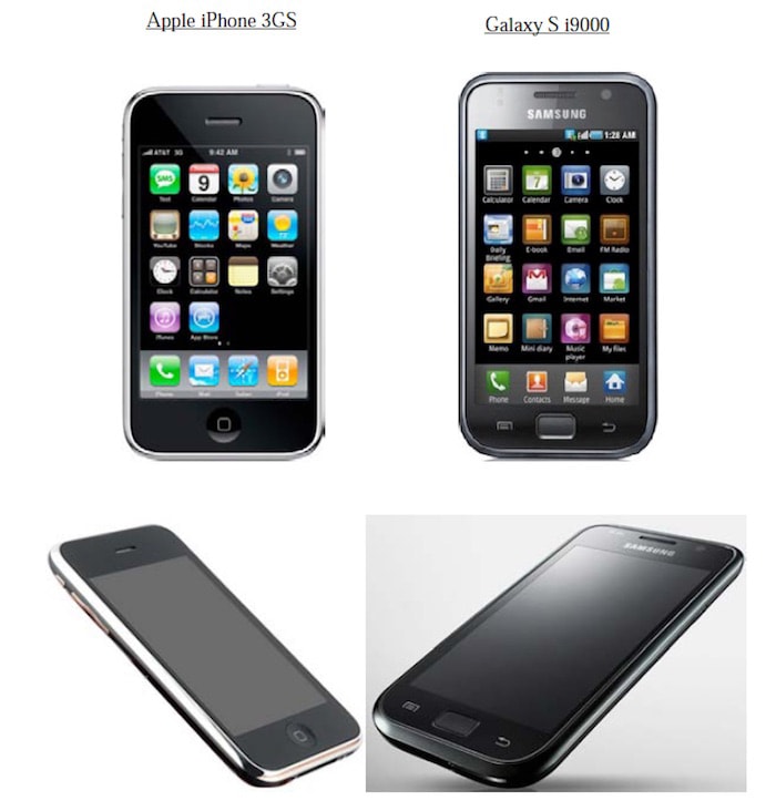 Apple Demands 1 Billion USD dollars Samsung Patent Violations court lawsuit sue patent design infringe iphone galaxy 2011 amount fine fee