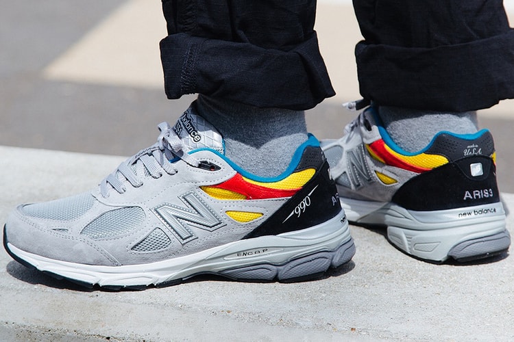 Aries x New Balance 990v3 Gives the Dad Shoe Some Pop