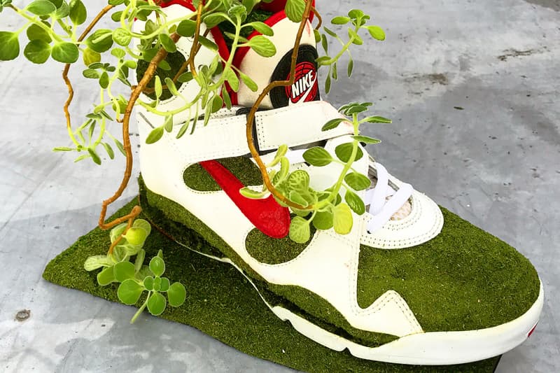 kosuke sugimoto shoetree isetan shinjuku nike sneakers artworks sculptures art