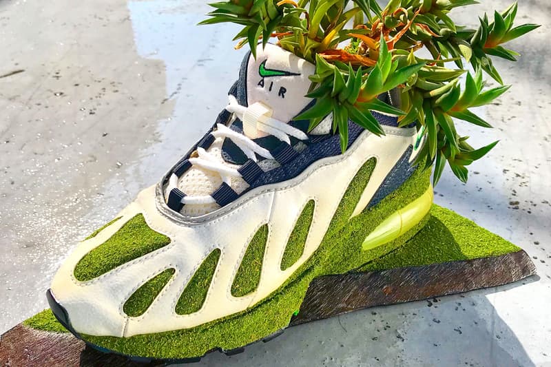 kosuke sugimoto shoetree isetan shinjuku nike sneakers artworks sculptures art