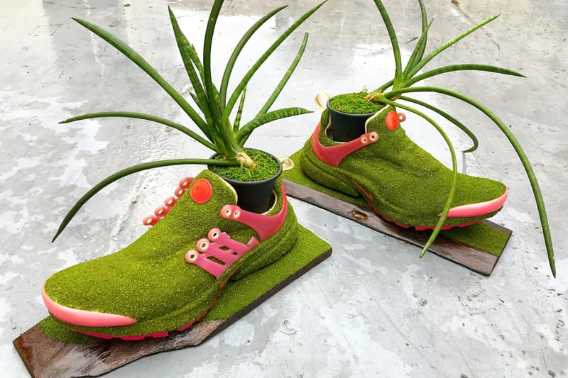 kosuke sugimoto shoetree isetan shinjuku nike sneakers artworks sculptures art