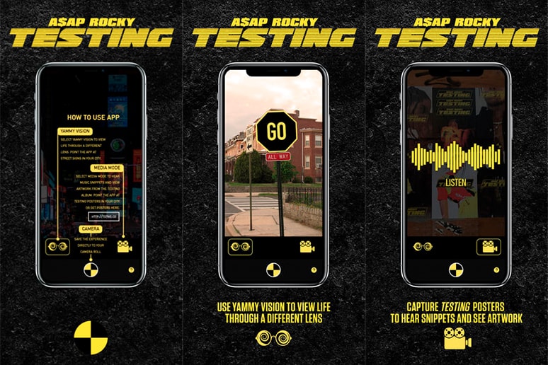 A$AP Rocky Testing Album App Release iOS Android Apple Samsung