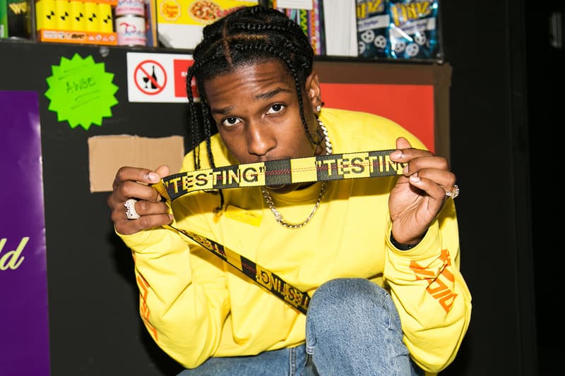 A$AP Rocky Under Armour Sneaker, Better Look black testing video awge black and white osiris