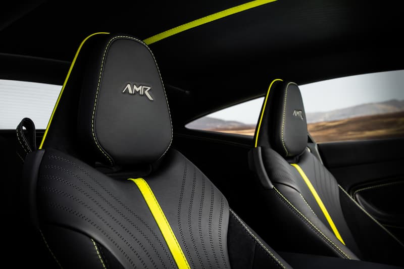 Aston Martin DB11 AMR V12 Sterling Green Neon