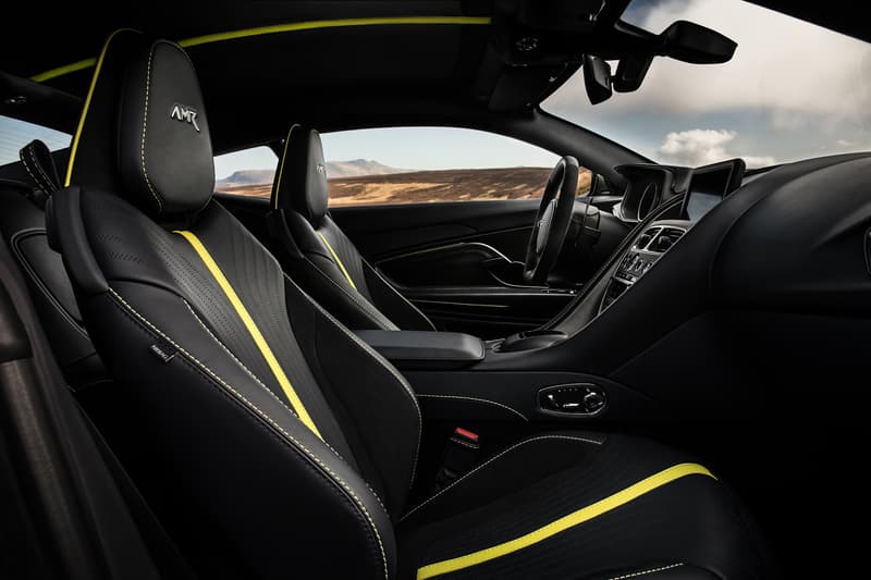 Aston Martin DB11 AMR V12 Sterling Green Neon