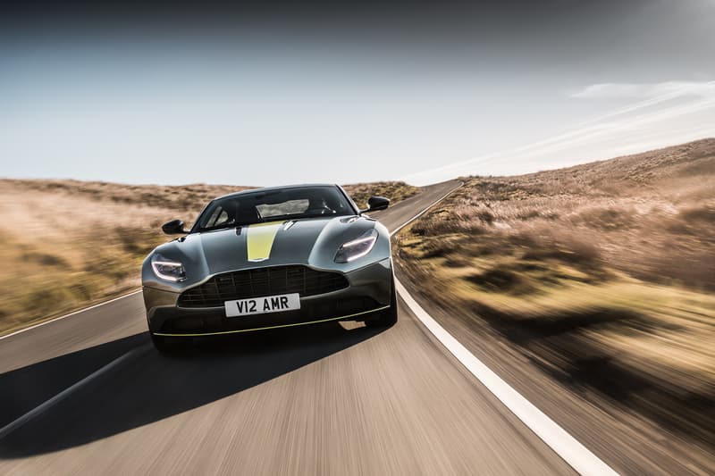 Aston Martin DB11 AMR V12 Sterling Green Neon