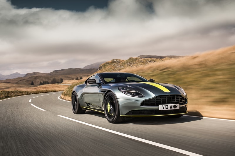 Aston Martin DB11 AMR V12 Sterling Green Neon