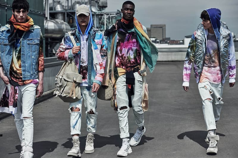 Balmain Olivier Rousteing resort 2019 collection runway lookbook sneaker menswear
