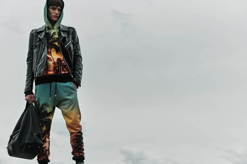 Balmain Olivier Rousteing resort 2019 collection runway lookbook sneaker menswear